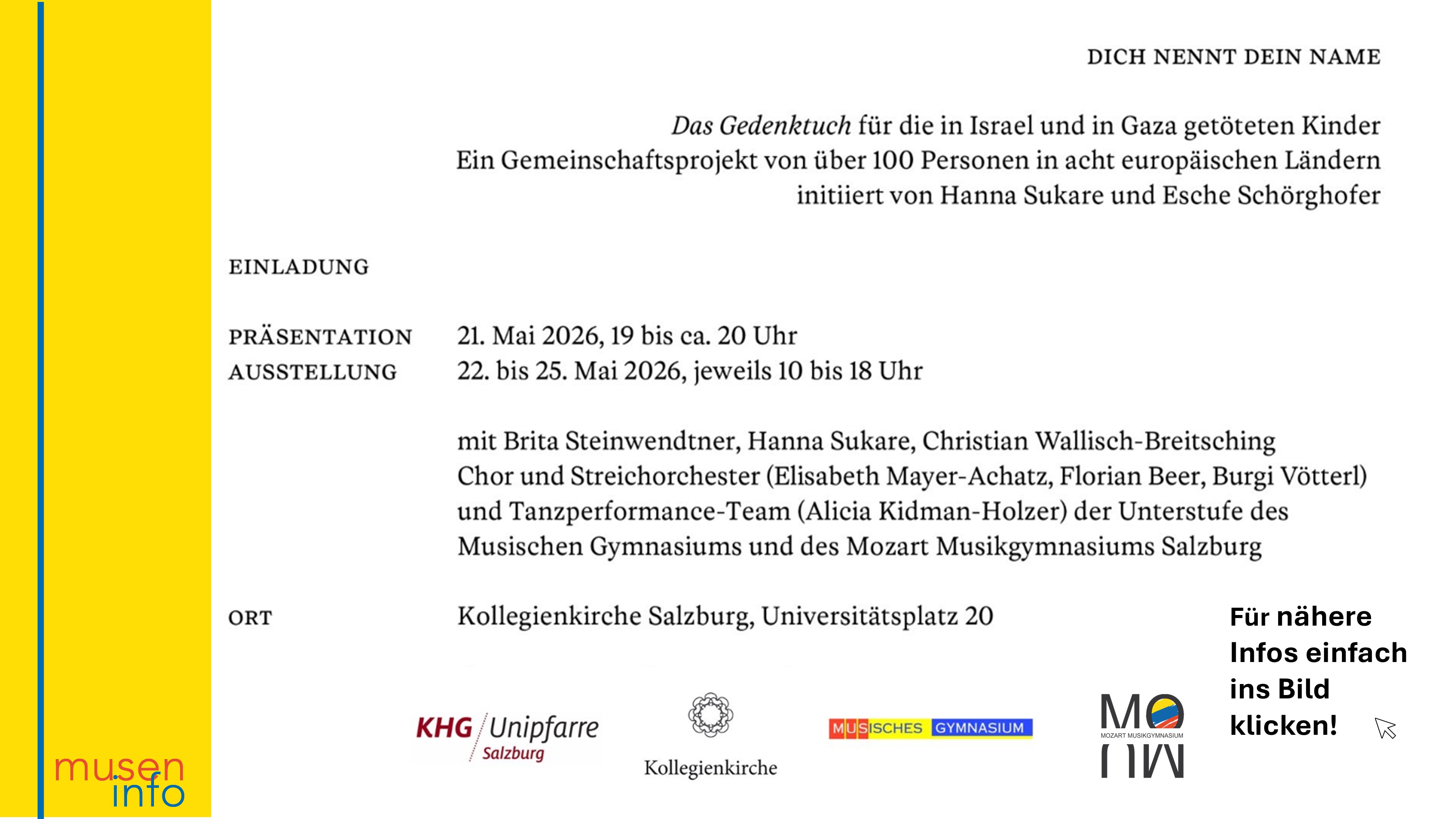 Dich nennt dein Name 2026
